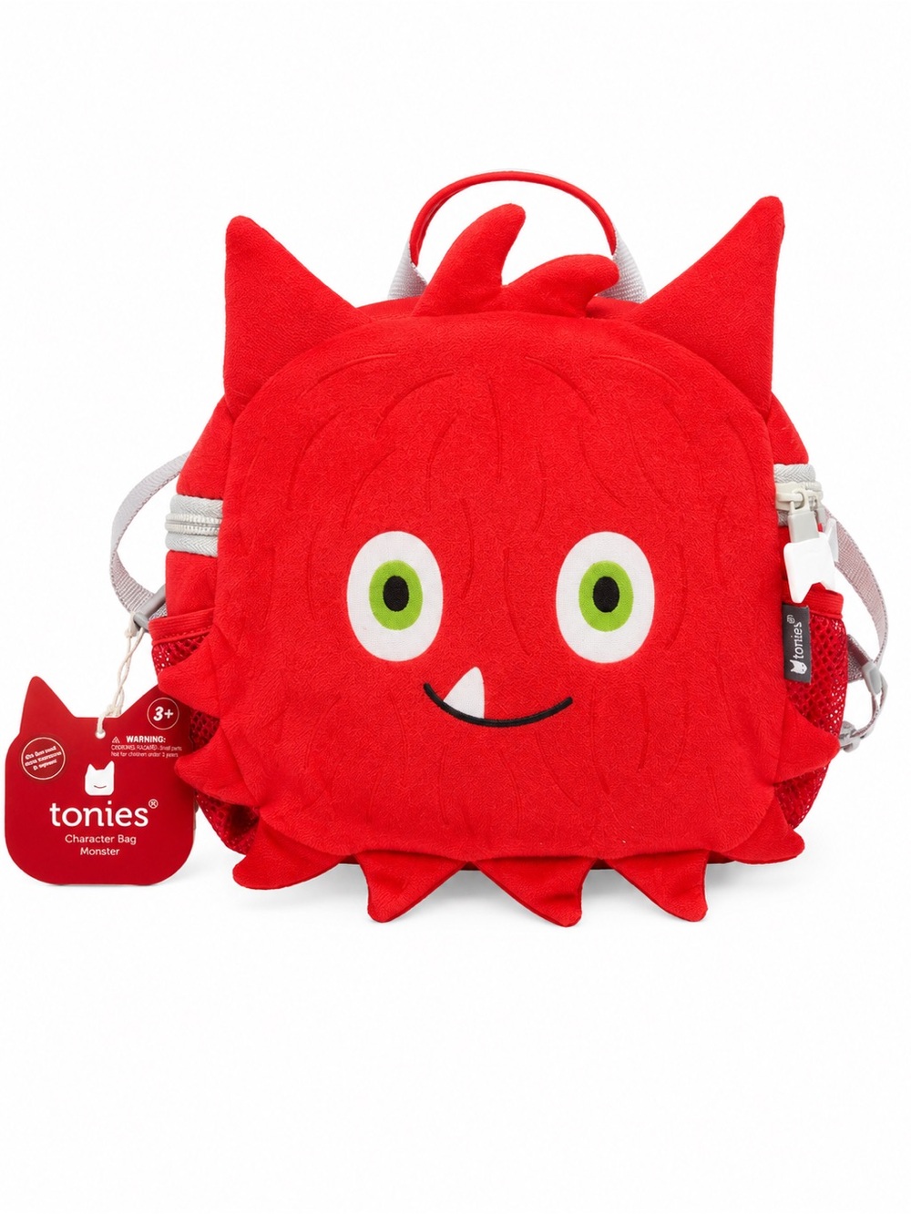 Tonies Red Character Monster Carrying Case & 2 TONIES! NWT Bag